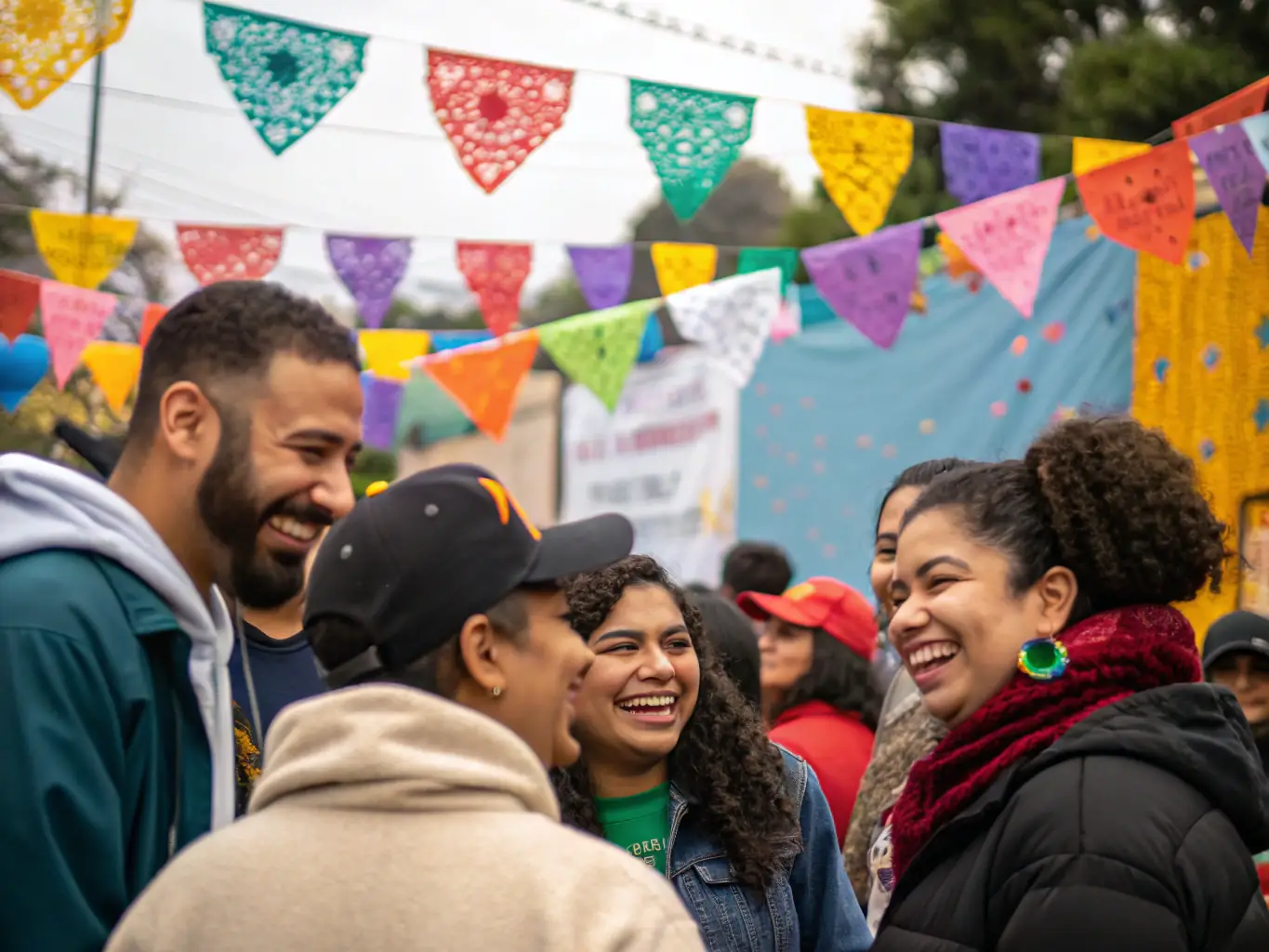 A photograph of a diverse group of participants engaged in an ARTEFACTS-sponsored cultural event, highlighting the organization's commitment to inclusivity.